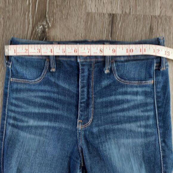 Hollister High-Rise Jean Legging Distressed Size 3 - Picture 6 of 8